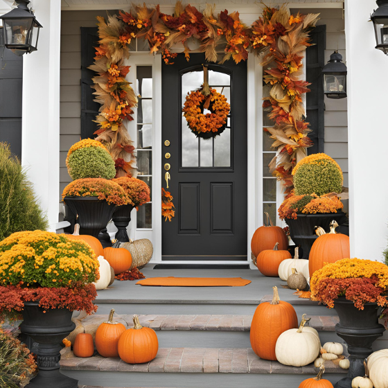 15 Fall front porch decor