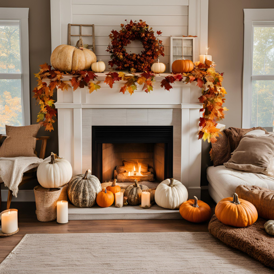 12 Fall Mantle Decor Ideas