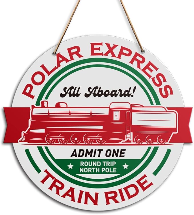 16 polar express door decorations