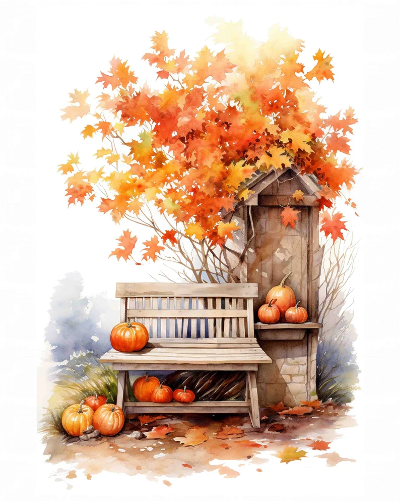 17 Fall Watercolor Journeys: Painting the Magic of Seasonal Change 3 10