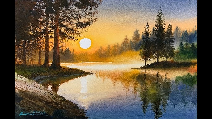17 Fall Watercolor Journeys: Painting the Magic of Seasonal Change 12 16 4