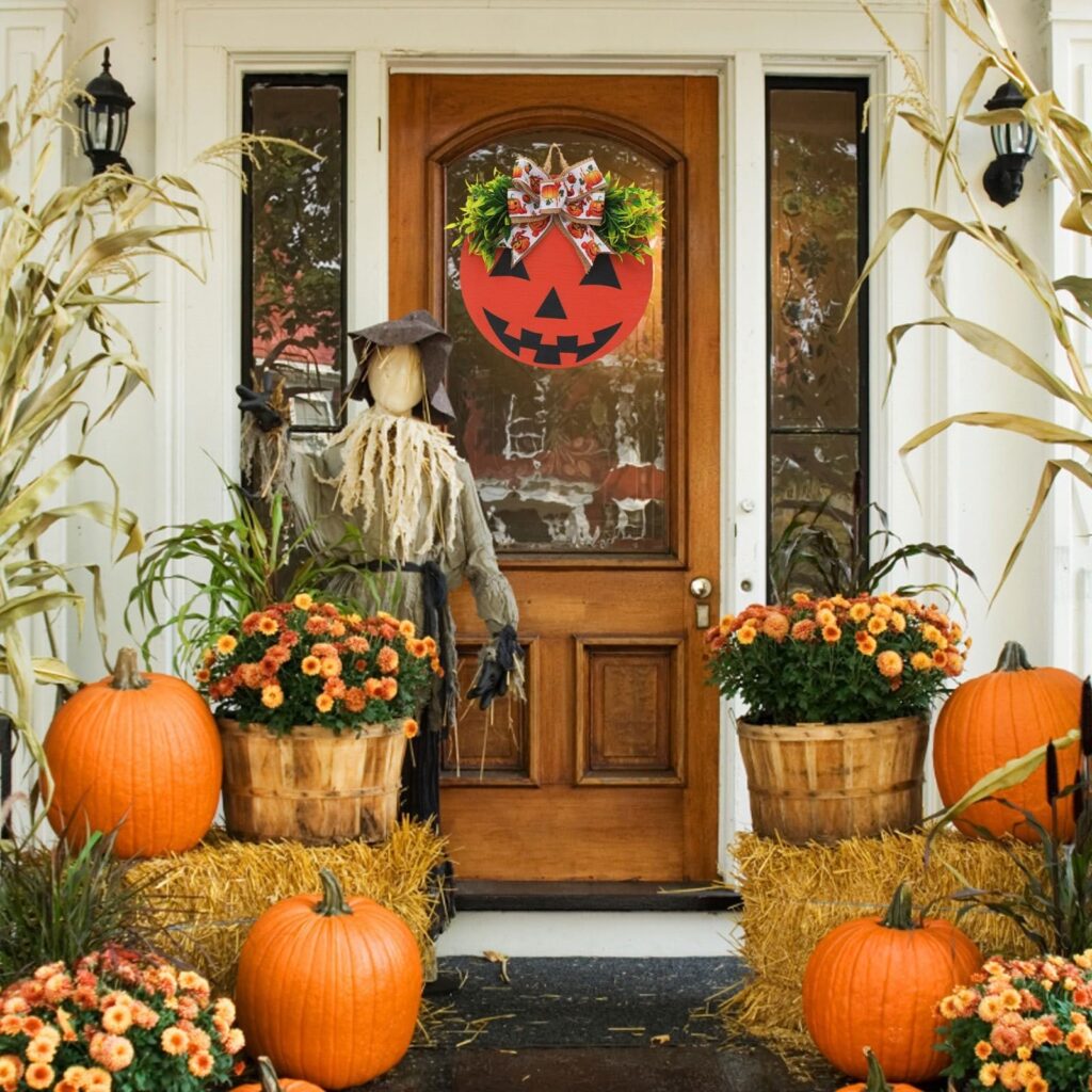 18 Days of Halloween Door Decor: Spookify Your Entry One Day at a Time 4 3a 1