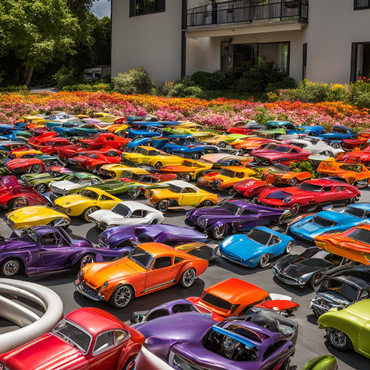 17 Hot Wheels in Full Bloom