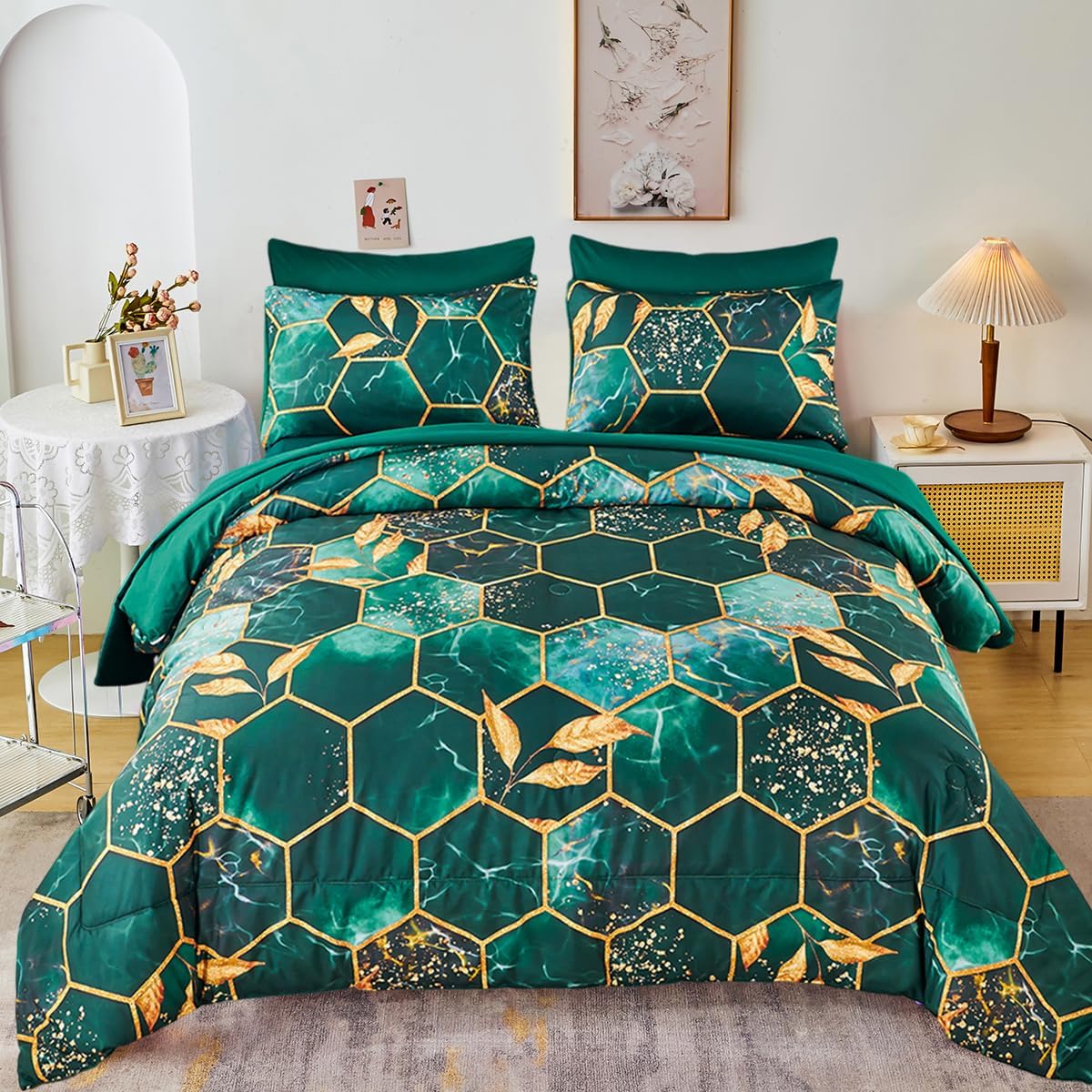 15 Gorgeous Green Bedding Ideas to Try