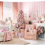 15 Pink Christmas Living Room Ideas