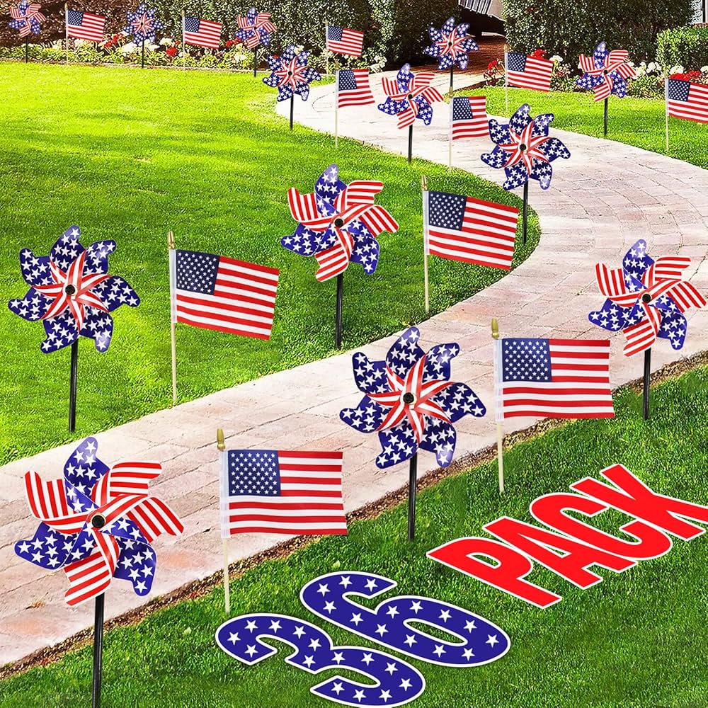 Charming & Patriotic: 20 Fourth of July Decorations with Heart 9 8 4