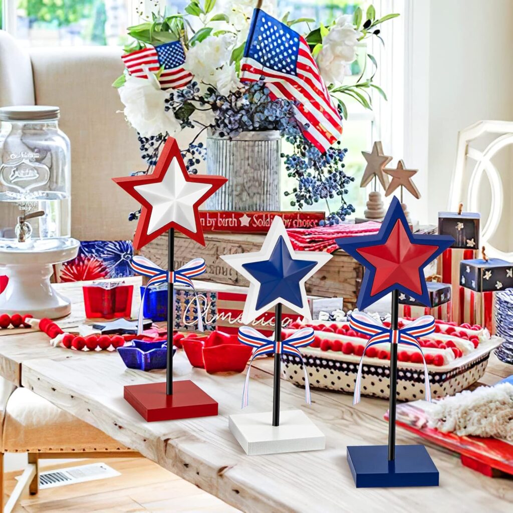 30 Tiered Tray Displays For July 4th That You'll Love 2 1