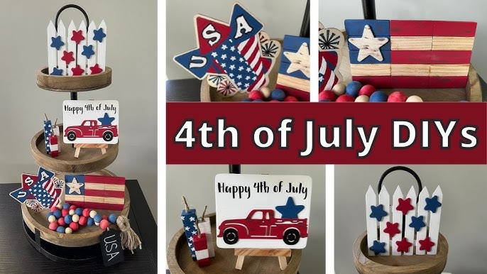 30 Tiered Tray Displays For July 4th That You'll Love 8 7