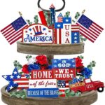 Tiered Tray Displays For July 4th