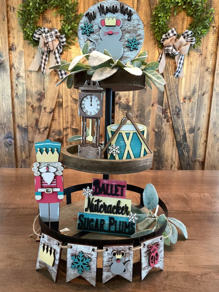17 Festive Christmas Tiered Tray Ideas You Love 12 13a