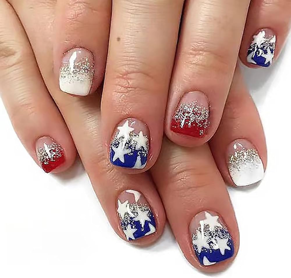 18 Amazing Nail Ideas for July 4th 4 3