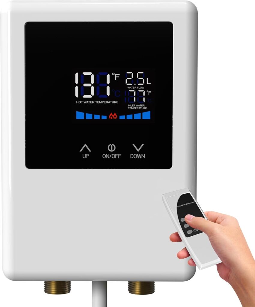 Tankless water heater with built-in recirce (when replacing)