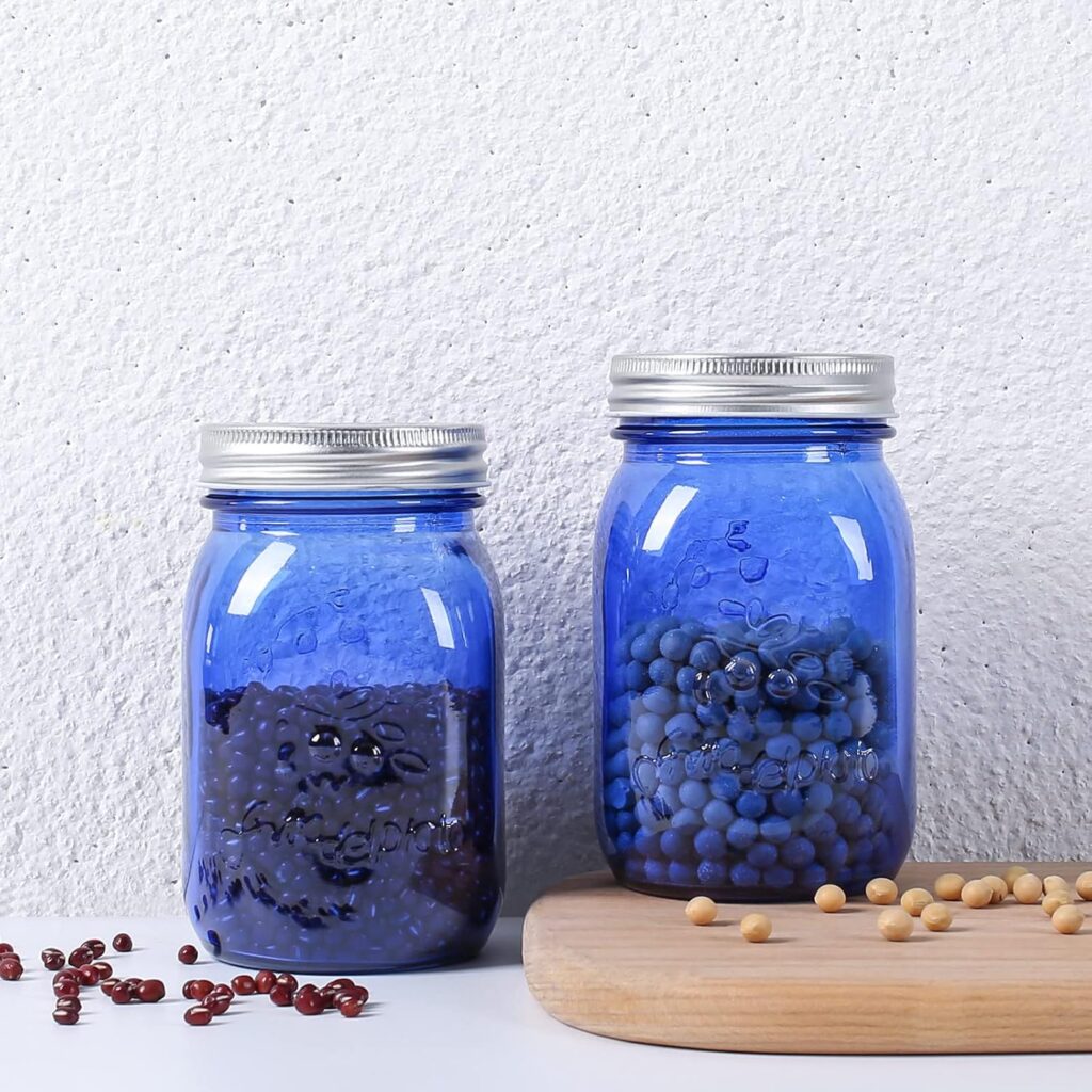 DIY money saving jars with custom labels