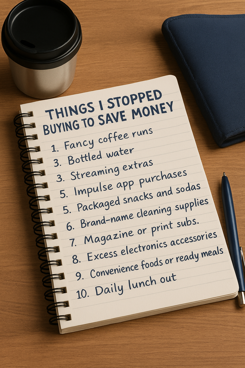things I stopped buying to save money