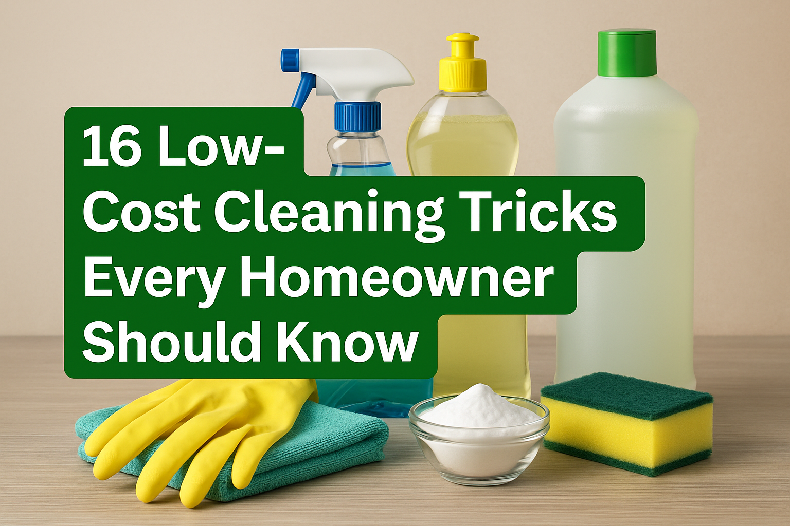 Low Cost Cleaning Tricks Every Homeowner Should Know