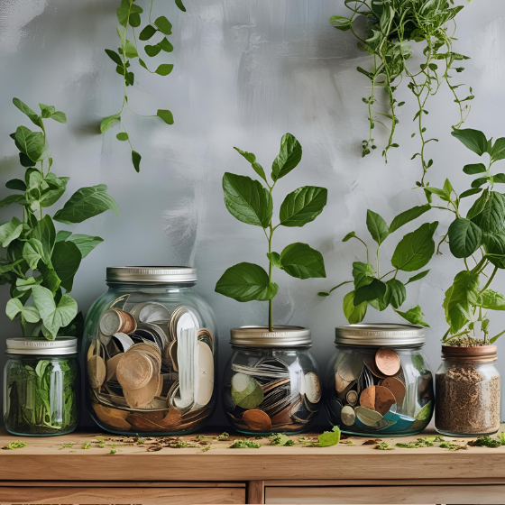 zero waste budgeting tips for sustainable homes