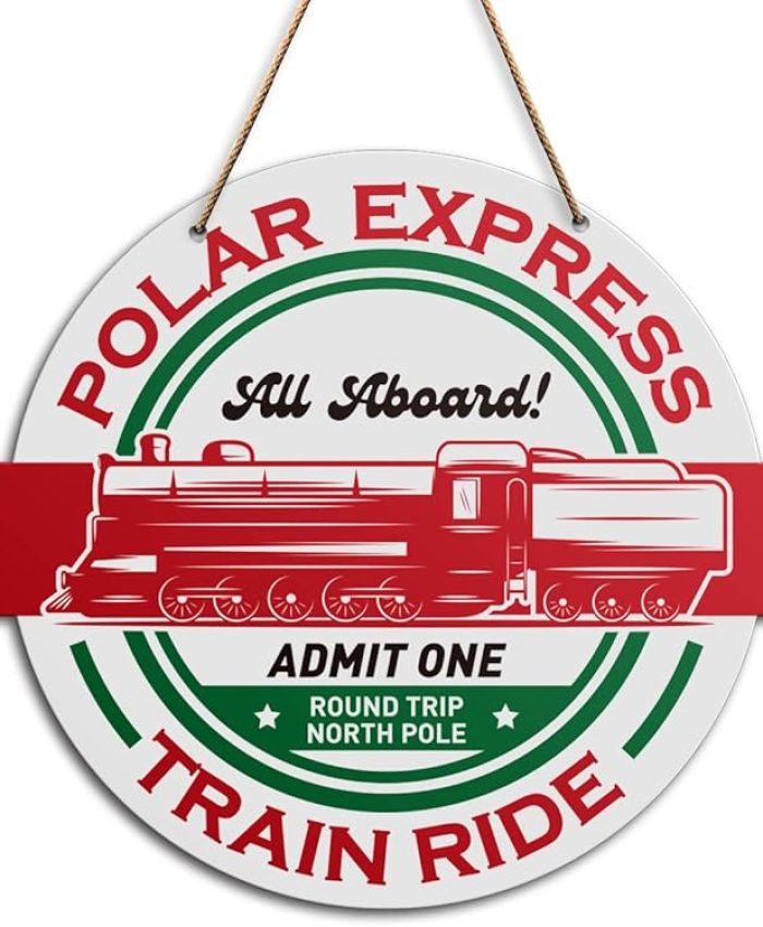 16 polar express door decorations