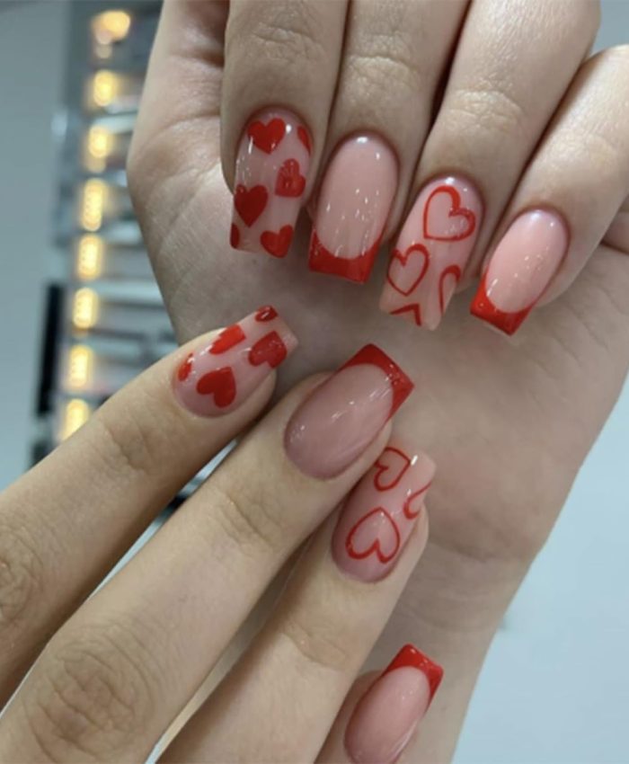 25 Valentine’s Day Nail Ideas to Wow Your Date