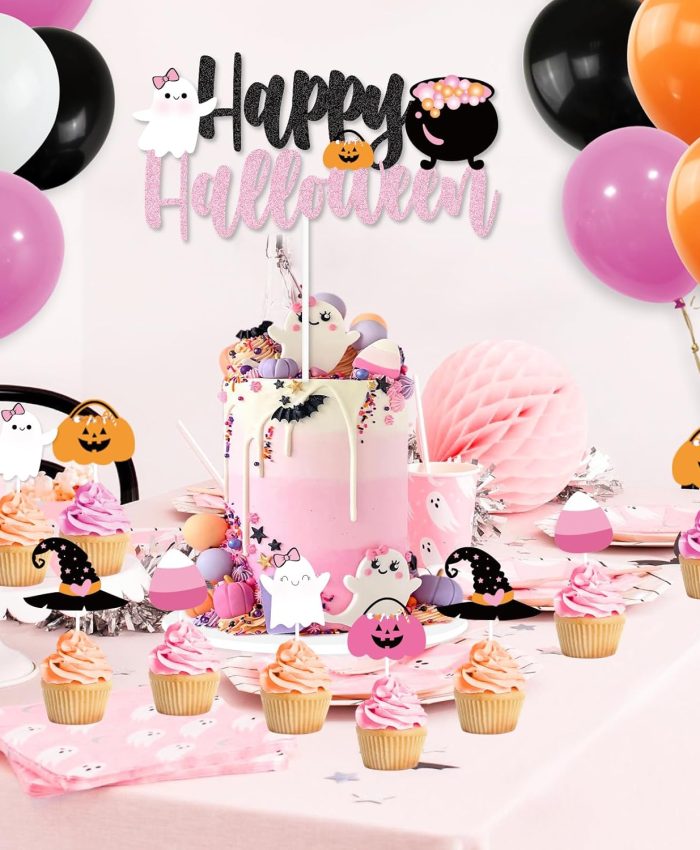 17 Pink Halloween Décor Ideas