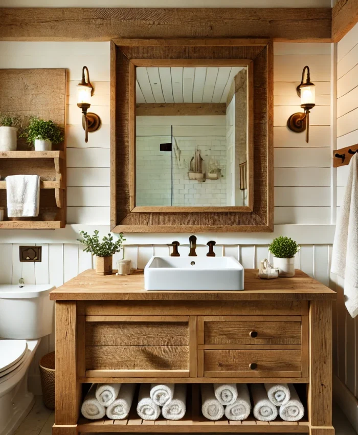  12 Essentials for Designing a Farmhouse Bathroom