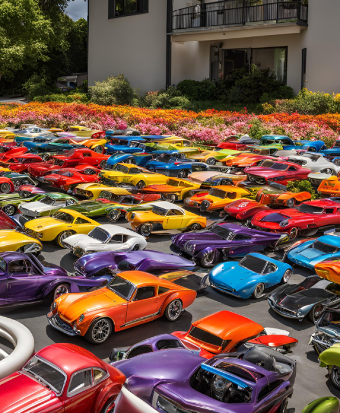 17 Hot Wheels in Full Bloom